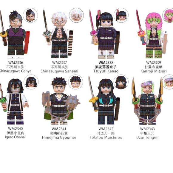 Demon Slayer Hashira Set - Picture 1 of 8